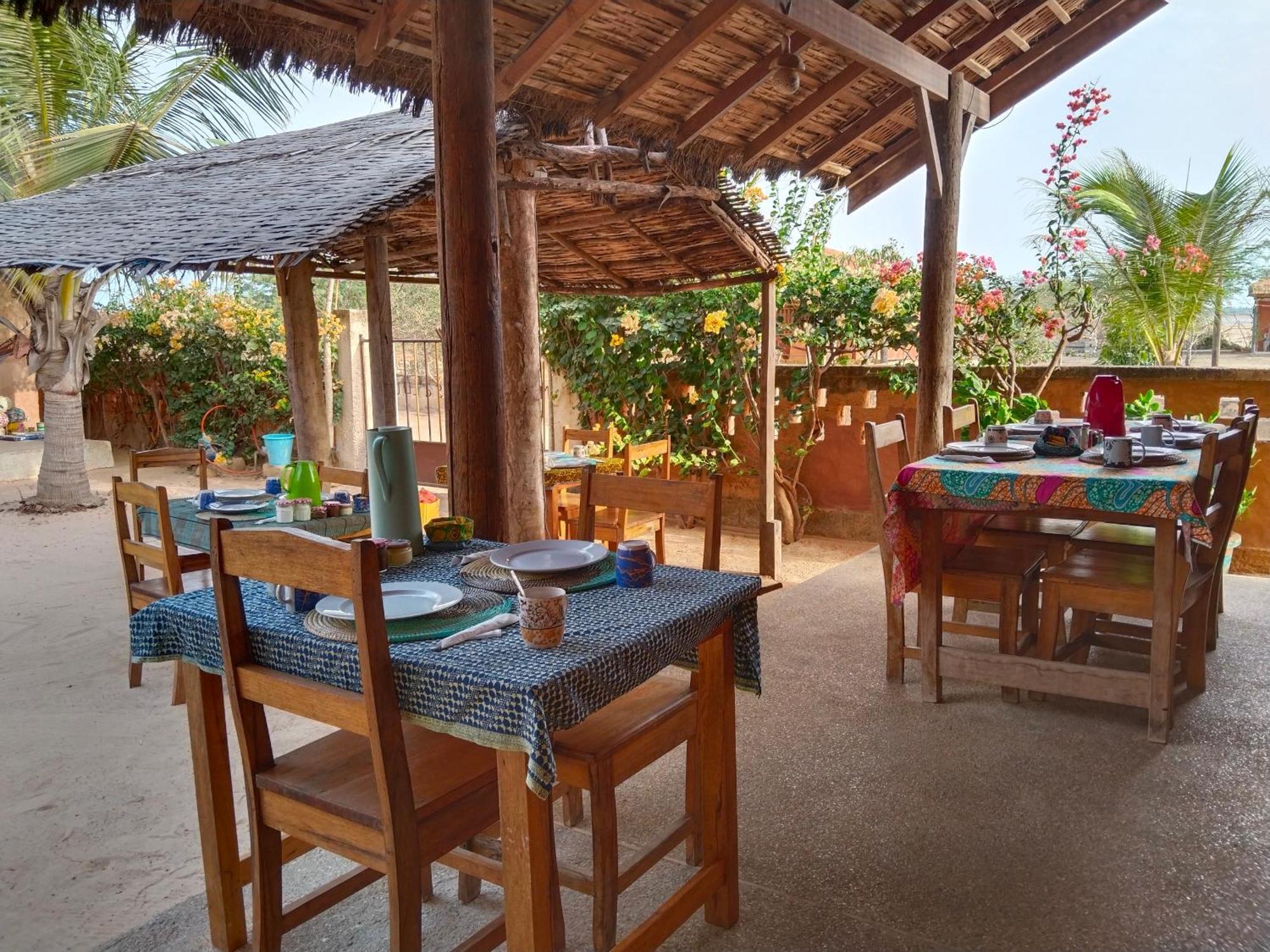 Nguel Du Saloum - Chez Abdou Et Mar Otel Mar Lodj Dış mekan fotoğraf